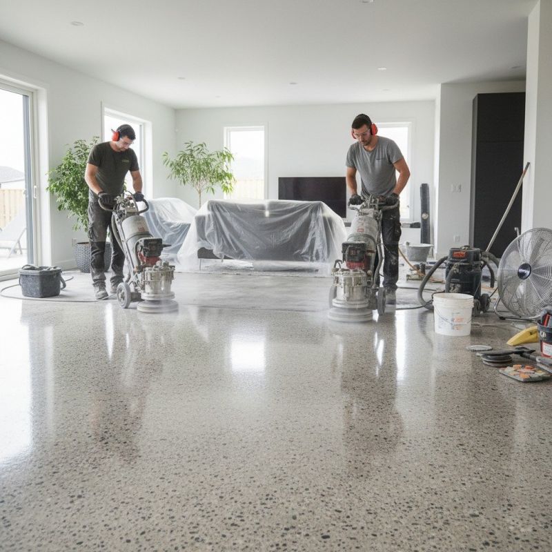 Contact About Polished Concrete Installation